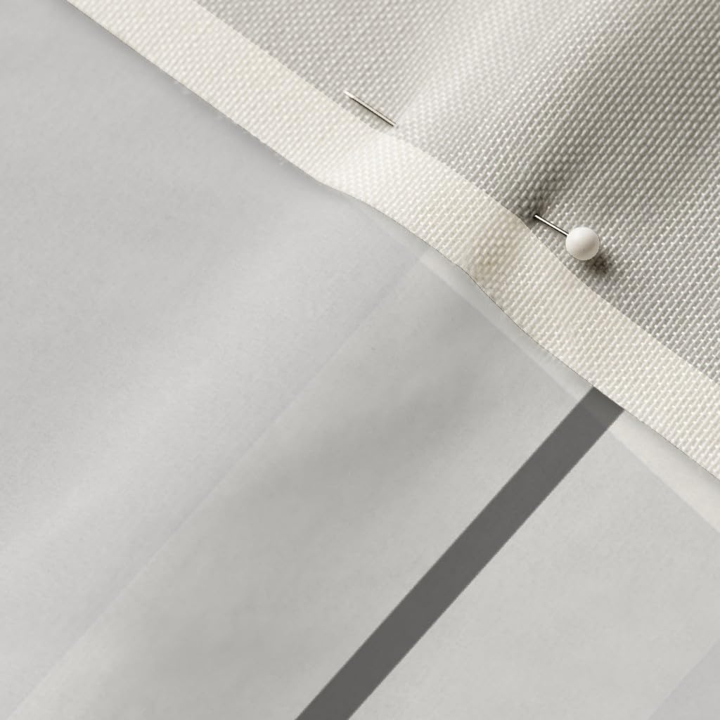 Spoonflower Fabric - Plaid Tartan Large Scale Neutral Classic Gray Boys Room Library Home Printed on Upholstery Velvet Fabric Fat Quarter - Upholstery Home Decor Bottomweight Apparel