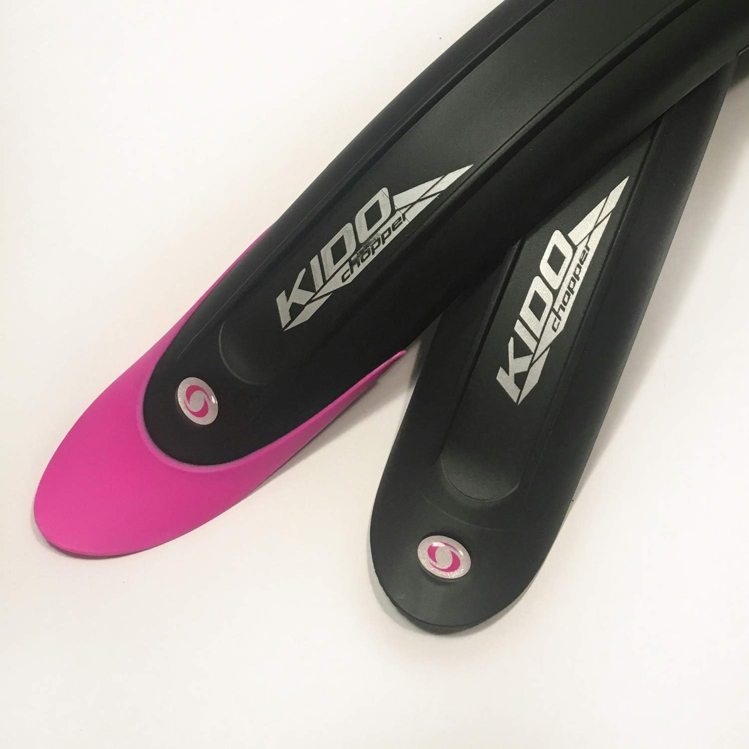 Simpla Kids Bike Mudguard SET Front & Rear 20" Black Pink Junior Children Cycle