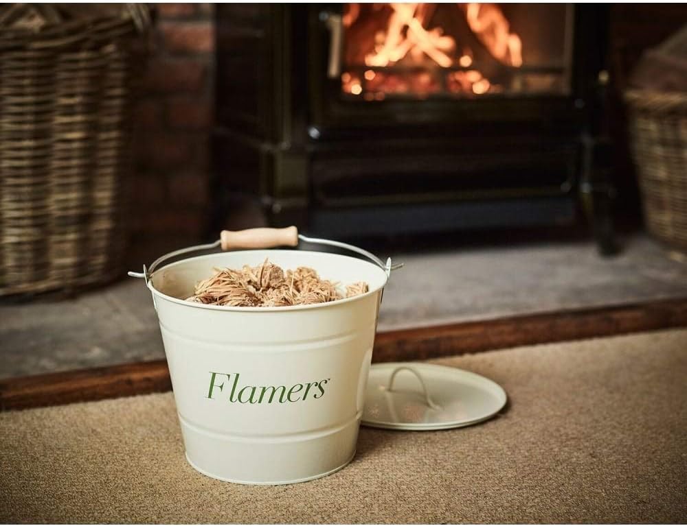 FlamersBucket filled with 75 Flamers Natural Firelighters
