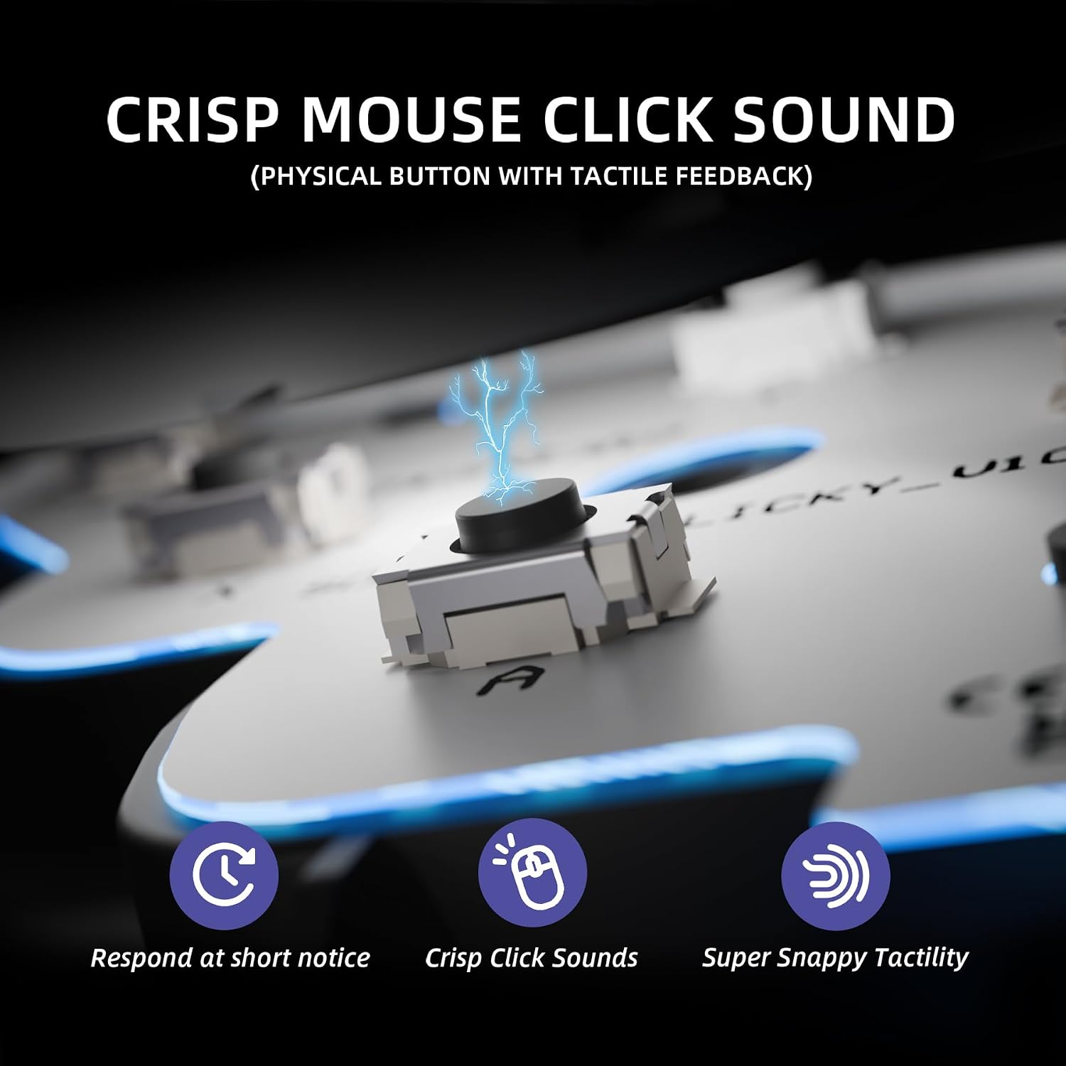 eXtremeRate Face Clicky Kit for Steam Deck LCD Handheld Console, Custom Dpad View A B X Y Menu Keys Face Buttons Mouse Clicky Kit for Steam Deck LCD 2022 Console - 0.98N Actuation Force Light Version