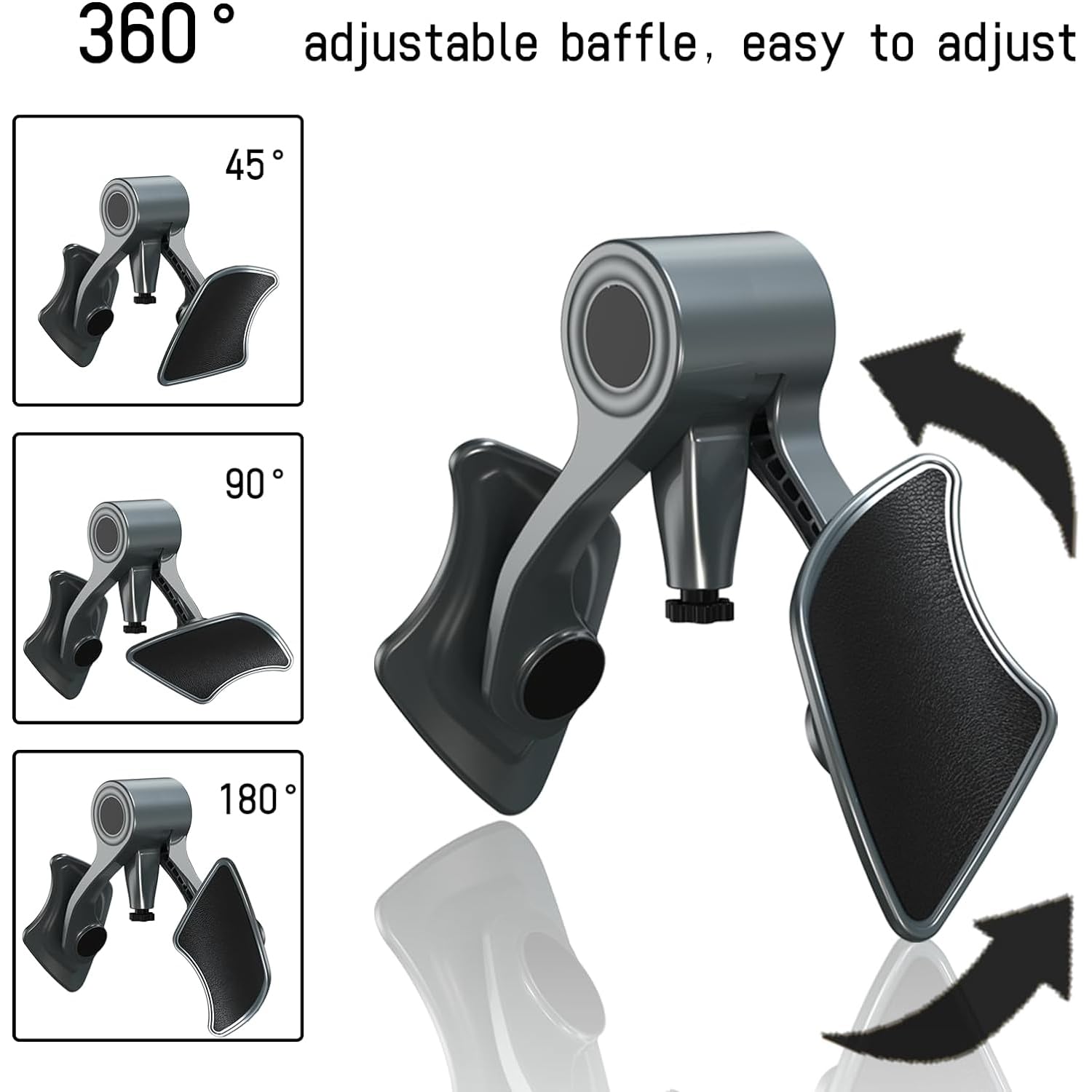 Thigh Exerciser, Upgraded Thigh Master, Inner Thigh Exercise Equipment, kegel Exercise Products for Men, Hip and Pelvic Floor Muscle Trainer, Pelvic Floor Strengthening Device for Women (Black, L)