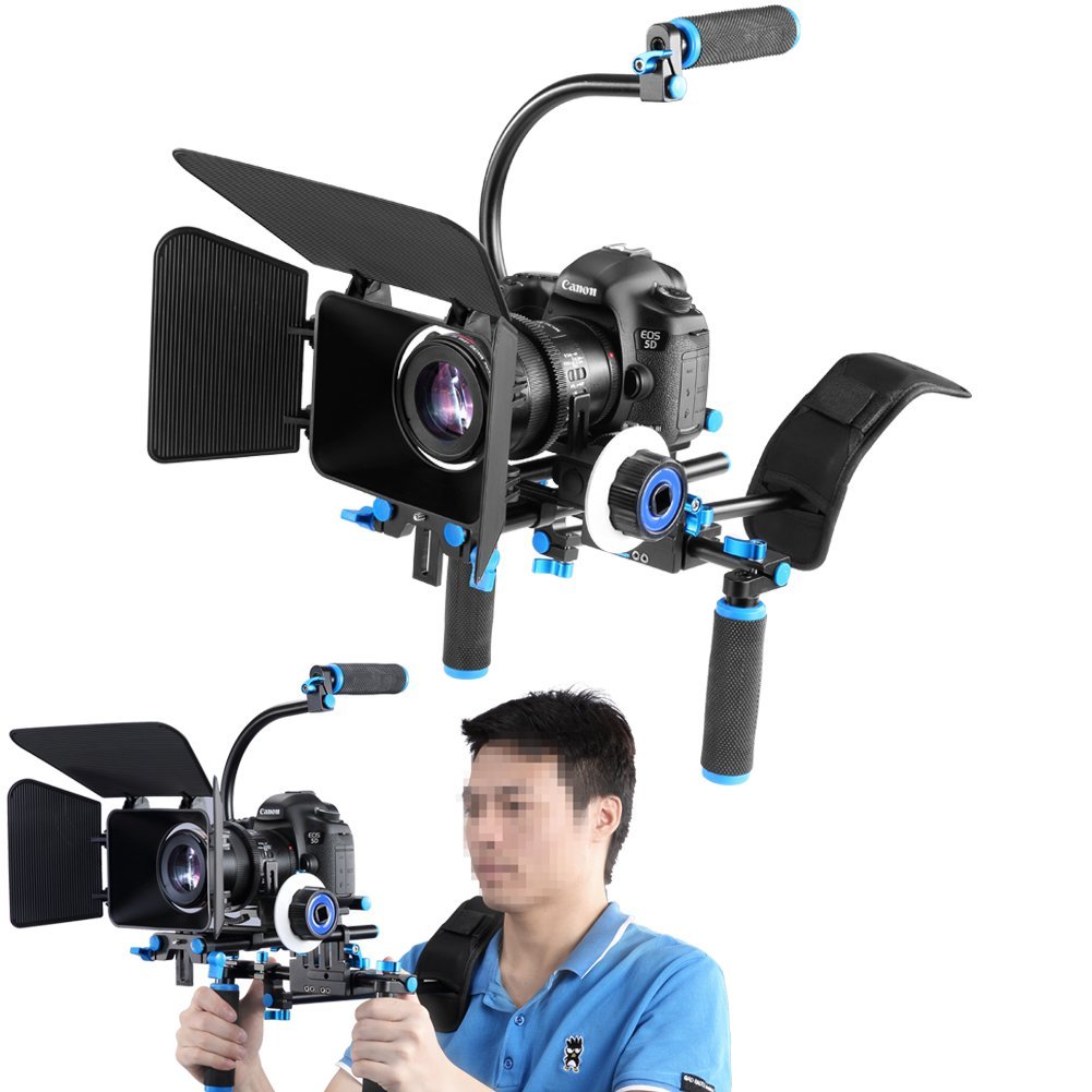 Neewer DSLR Rig Set Movie Kit Film Making System, Include Shoulder
