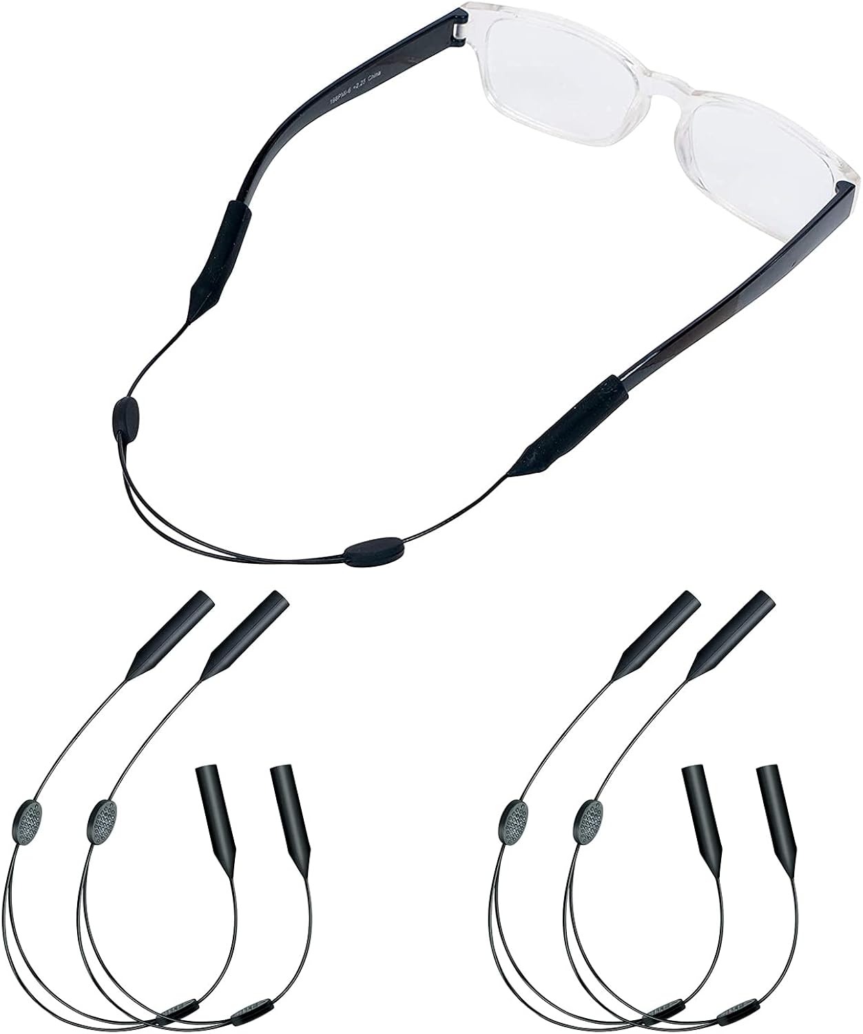 YauYik Adjustable Eyewear Strap for Universal Sports Sunglasses Retainer