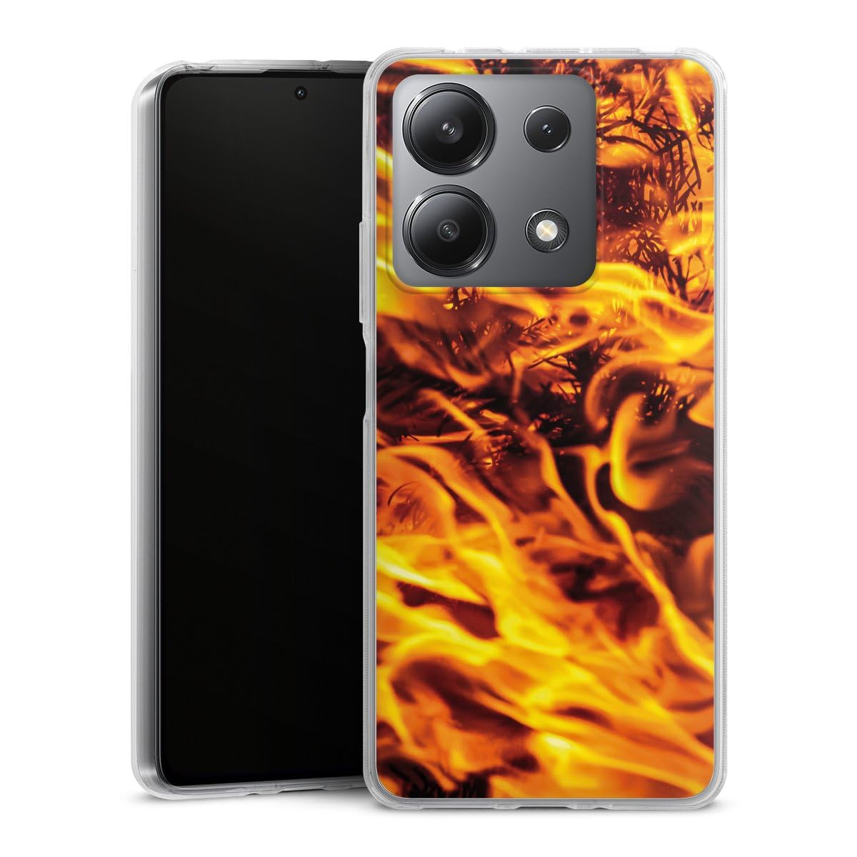 Protéger son Xiaomi Redmi Note 13 5G avec la coque silicone pompier durable - 2