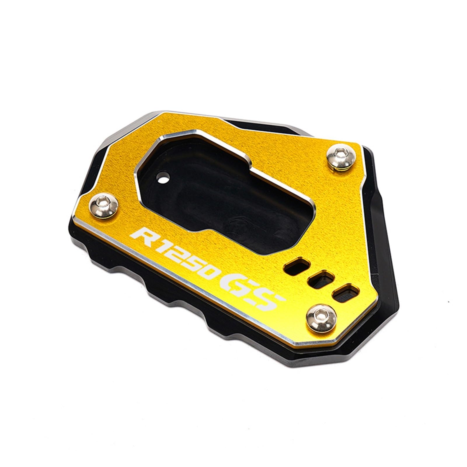 Support béquille moto R1250GS agrandisseur en aluminium pour stabiliser le trail sur sol meuble