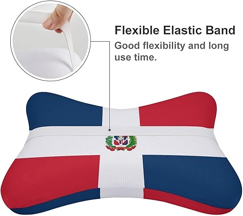 Miniatura 4 de Almohada para reposacabezas para asiento de automóvil, 2 almohadas de espuma viscoelástica para aliviar el dolor de cuello, compatible con la