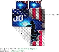 Vista 3 de OhaPrints Juego de ropa de cama y fundas de almohada, colcha y fundas de almohada, juego de ropa de cama y funda de almohada, tamaño King, Queen