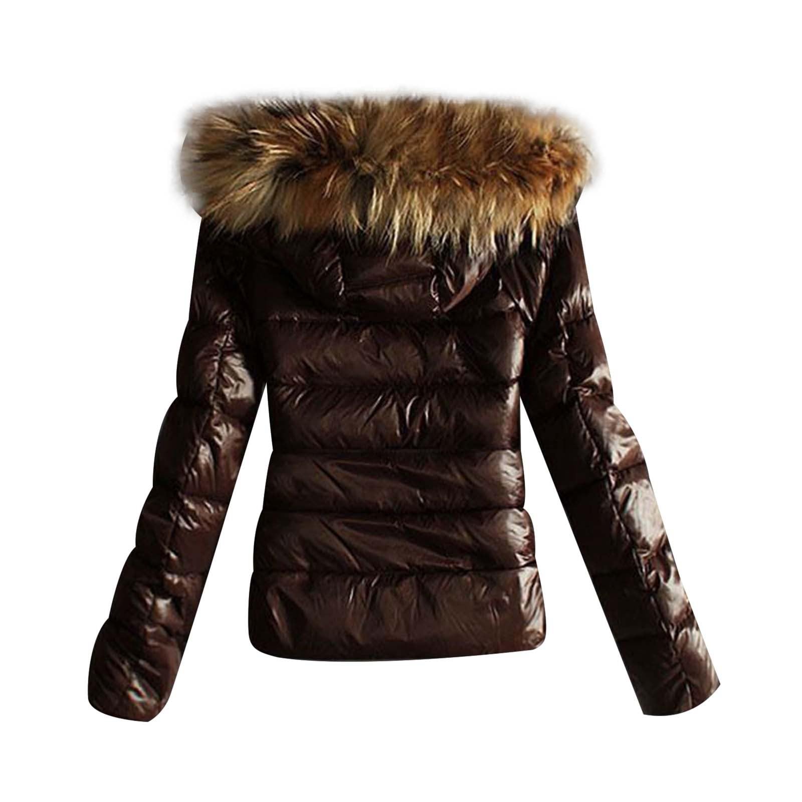Generico Giacca Leggera Piumino Donna Cappuccio Imbottita Trapuntata Calda Autunno Inverno Capospalla Imbottitura Morbida Giubbino Cappuccio