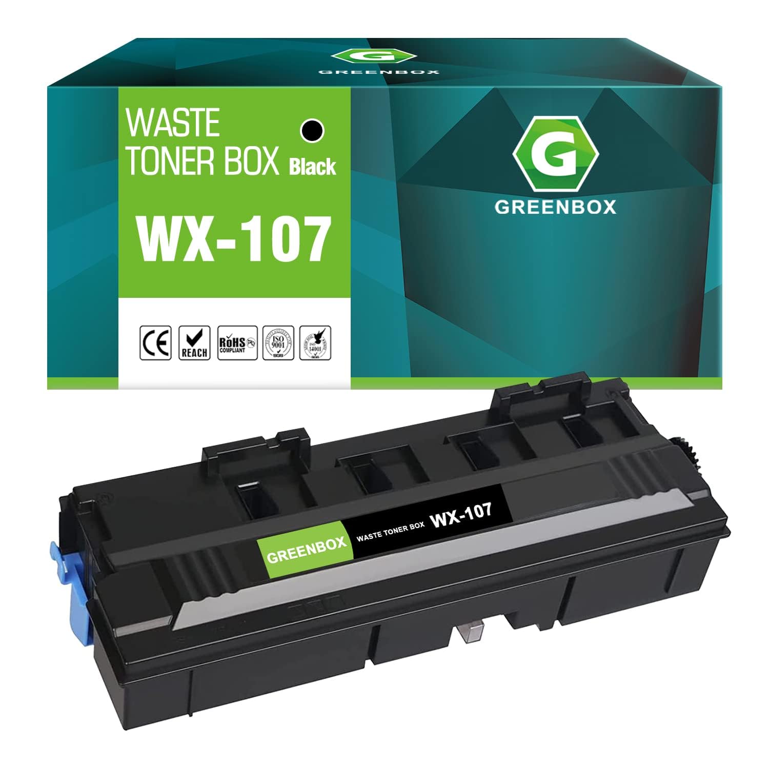 Amazon.co.jp: GREENBOX 互換品 WX-107 WX107 廃トナー容器
