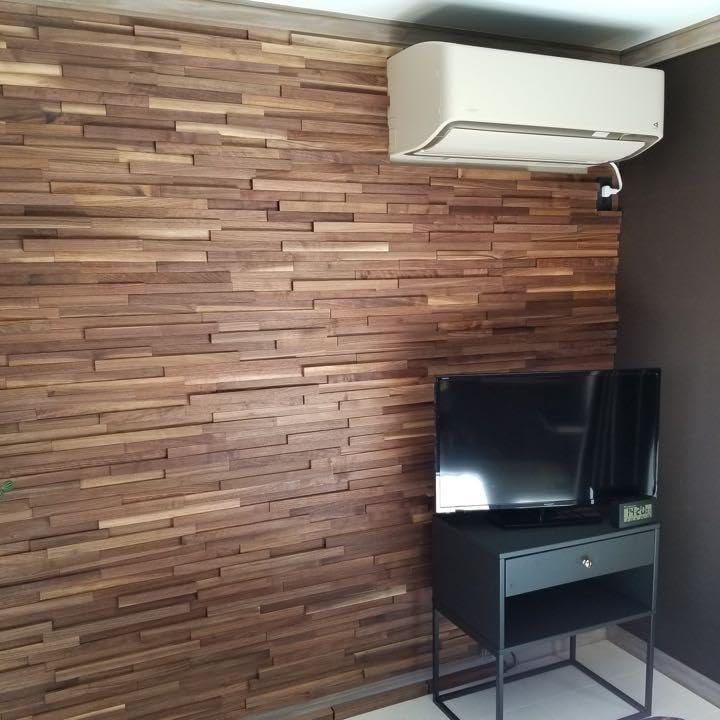 ウォールナット ウッドタイル 2㎡分 オイル付き 【公式通販】