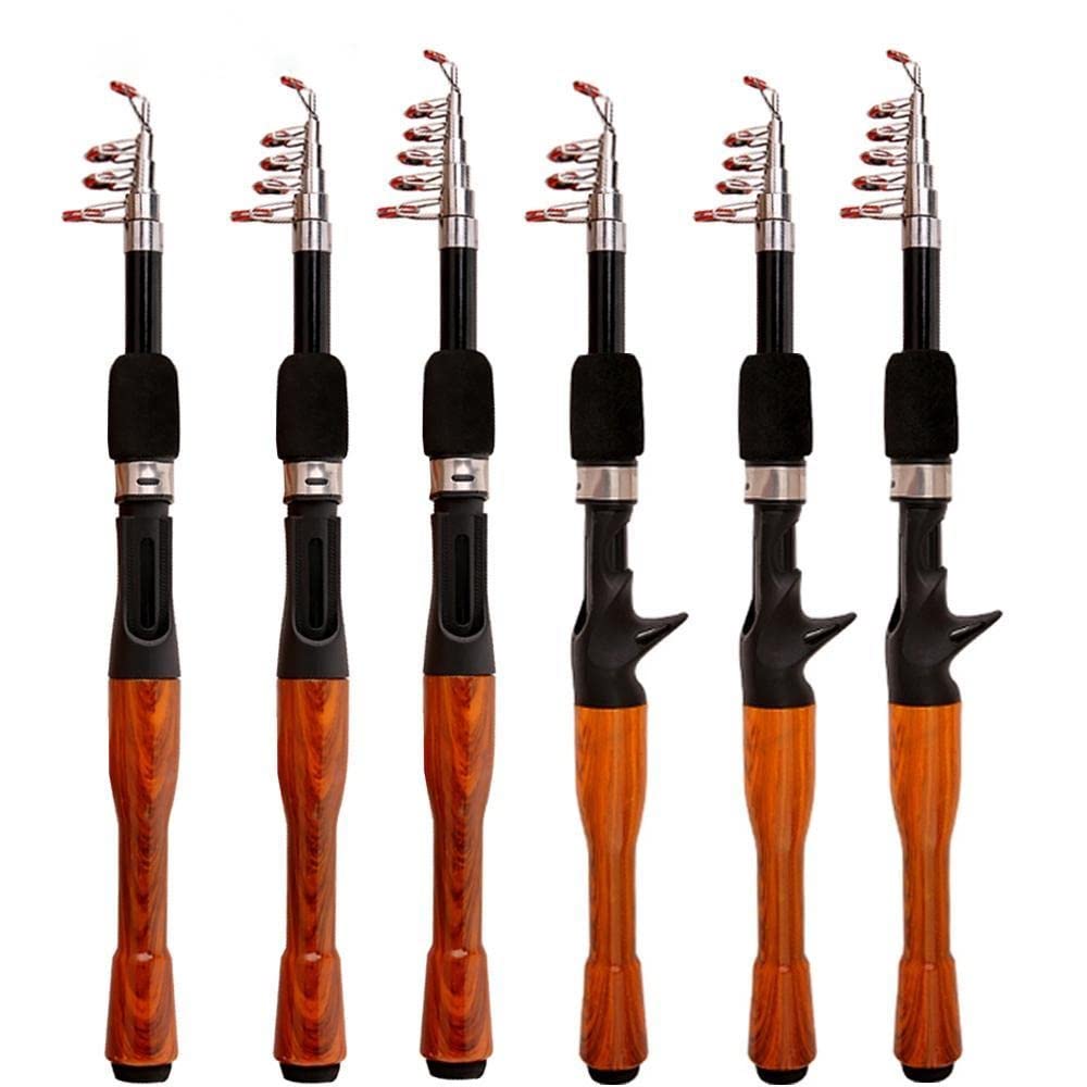 Best Mini Fishing Rod – HIONJIN 1.， 1.6M Lure Rod Spinning Casting Fishing Rod Mini ...