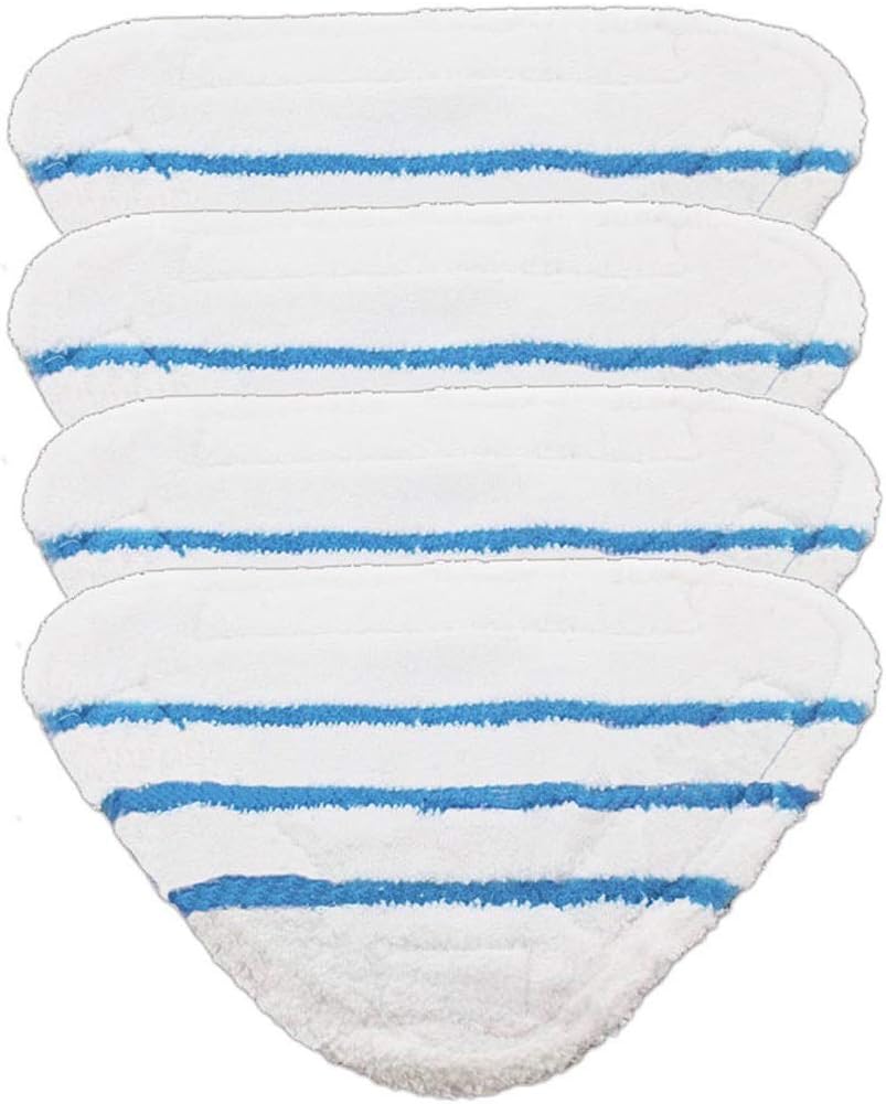 Deals2u365 Replacement Microfibre Steam Mop Pads for Goodmans 10-in-1 Steam Cleaner (Pack of 4)