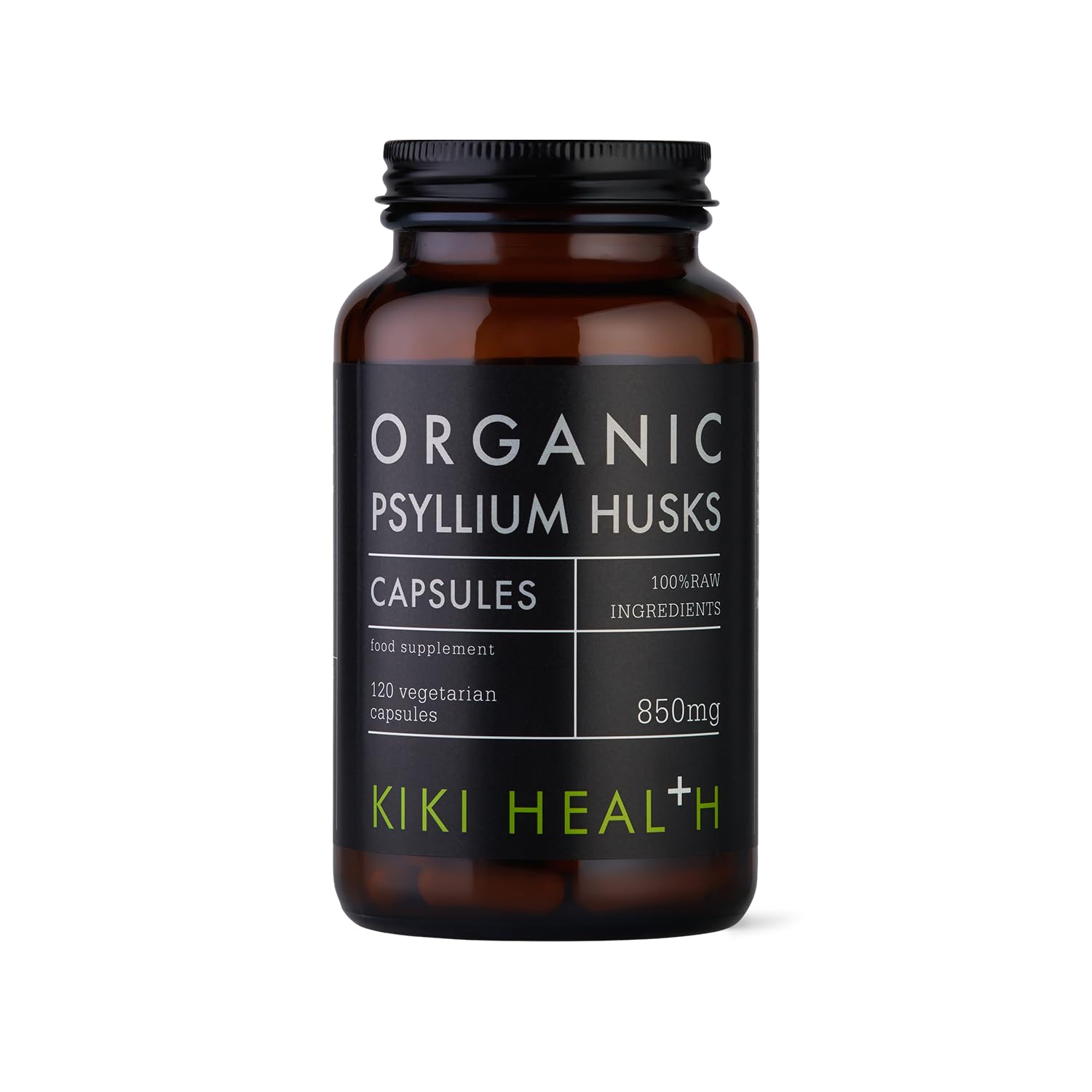 Kiki Health Psyllium Husks Capsules 120 Capsules