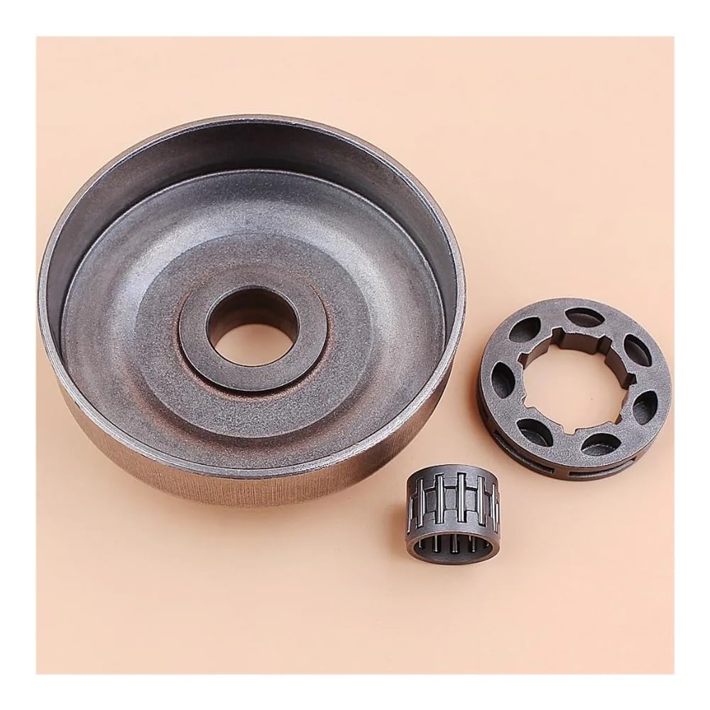 Kit de tambor de embrague 3/8 con piñón resistente para motosierras 55 y 51