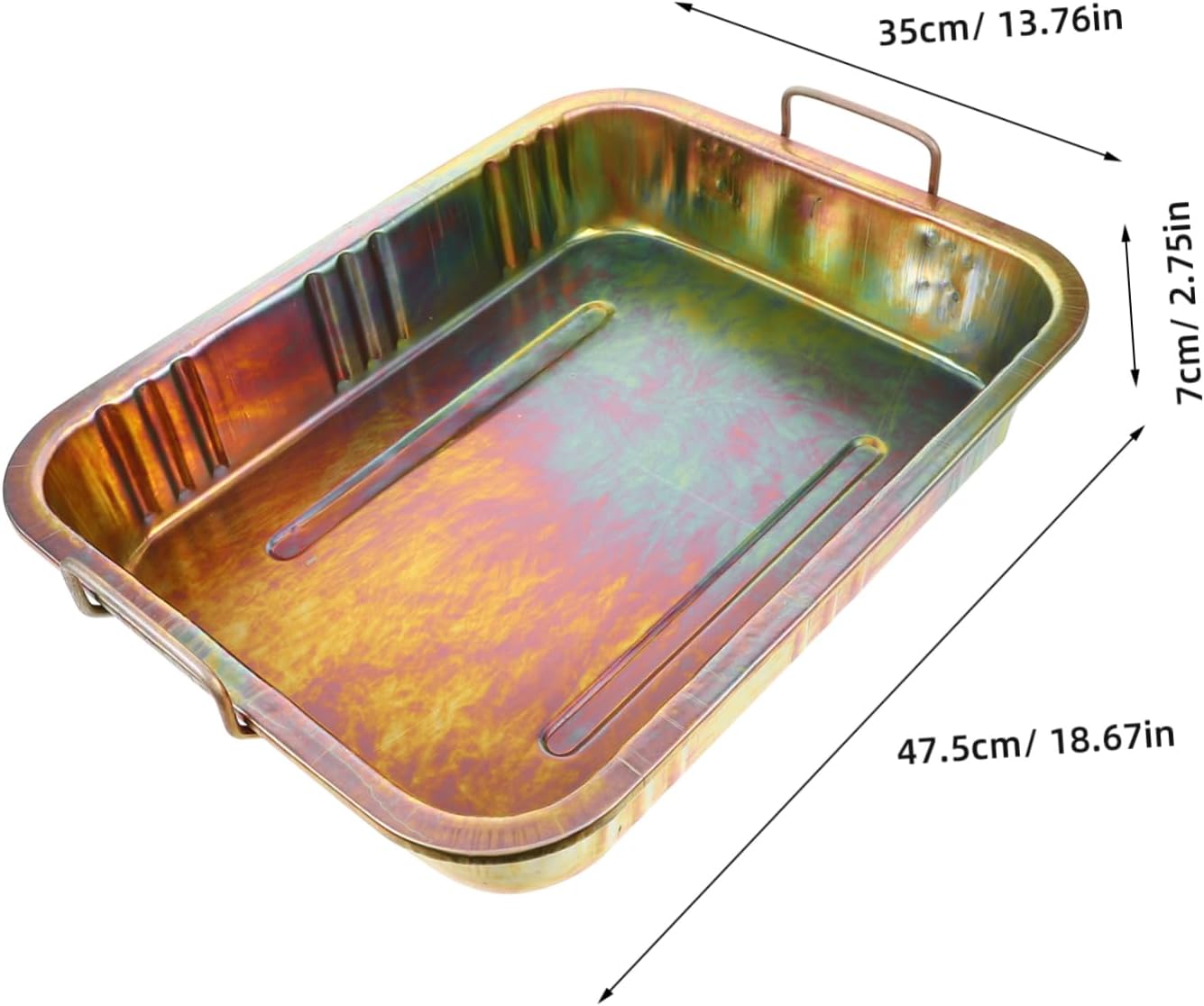 Cabilock Vehicle Oil Drain Drip Tray for Car Maintenance and Fluid Collection for Car Models