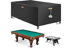 8ft Pool Table Covers, Windproof Dustproof Universal for Snooker and Ping Pong Tables