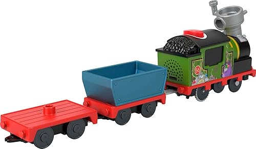Miniatura 6 de Thomas & Friends Tren de Juguete Motorizado Motor Parlante Whiff con Sonidos y Frases y Vagón de Carga para Juego de Simulación Preescolar para