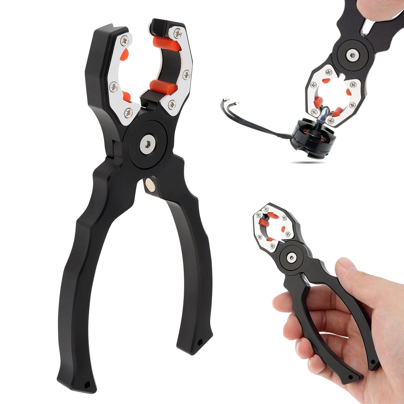 Omninmo RC Motor Grip Pliers, Propeller Remover Quick Relase Wrench Tool, Propeller Remover Wrench for DJI Phantom 3 RC Brushless Drone 13XX?23XX Series Motors