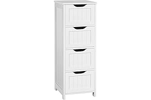 Yaheetech Bathroom Floor Cabinet: A Space-Saving, Stylish Storage Solution