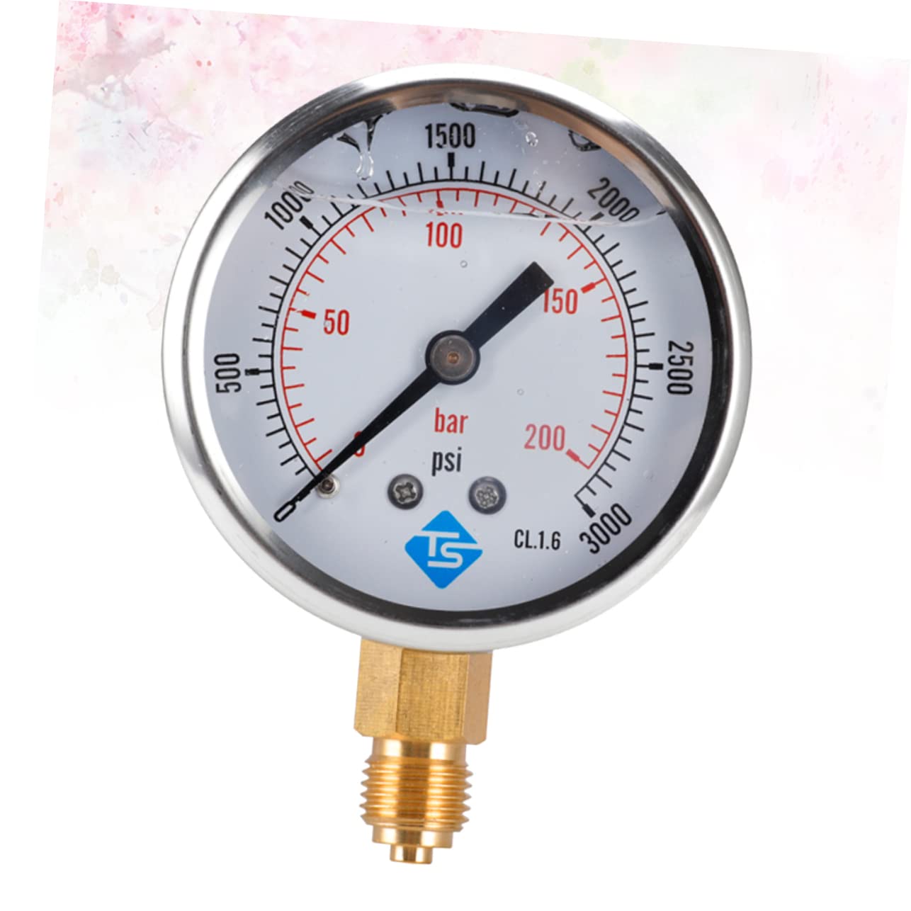 manometro idraulico, manometro per gas e acqua, manometro per prova di pressione dell'acqua, manometro per uso domestico, manometro per pressione dell'acqua, manometro per pressione dell'acqua