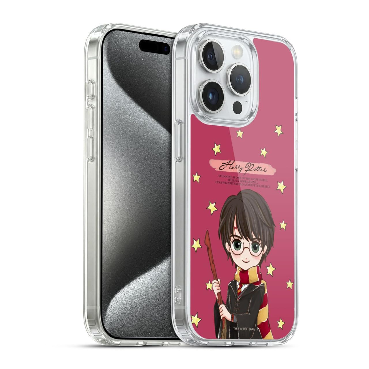 Head Case Designs Licenciado Oficialmente Harry Potter Patrón Luna Reliquias de la Muerte XXXVII Caso Funda de Gel Suave Compatible con Apple iPhone 12 / iPhone 12 Pro — view 87