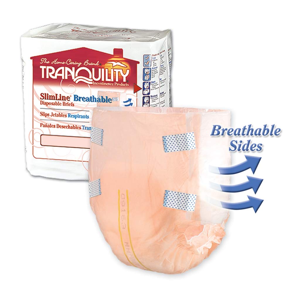 Principle Business Enterprises - 2307 - Tranquility SlimLine Breathable Brief X-Large 56" - 64"