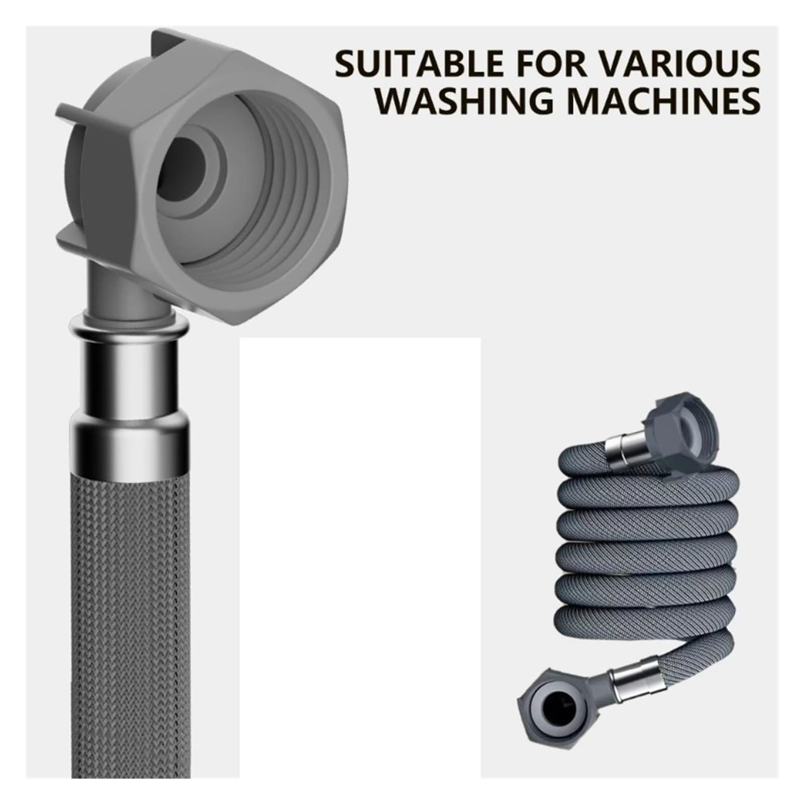 Tubo Di Ingresso Universale For Lavatrice For Uso Domestico(2m)