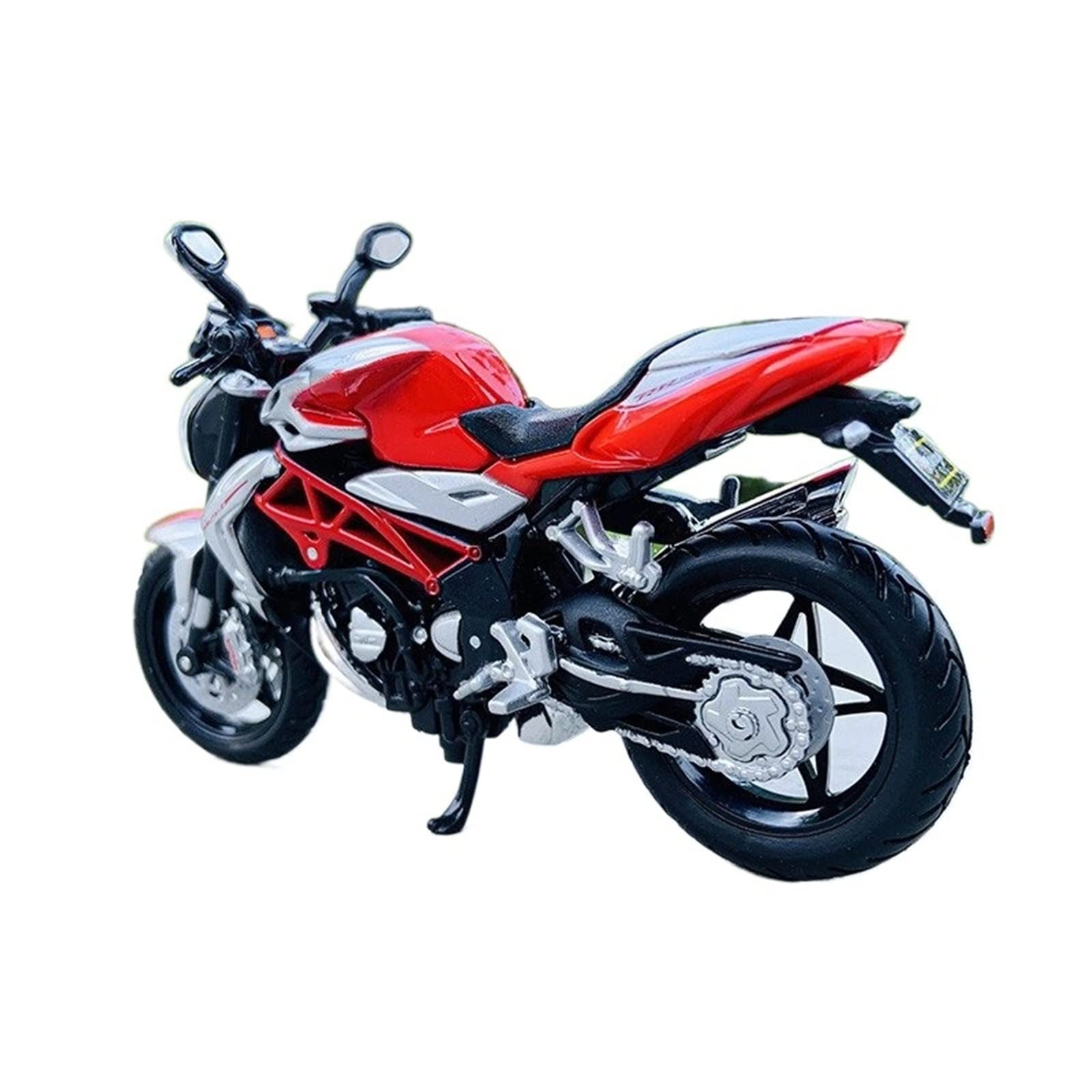 Modello di motocicletta Per MV Agusta Brutale 1090 RR 1:18 Realistica Moto Replica Sport Bike Street Racing Modello Lega & Plastica Parti Veicolo Miniatura Scultura