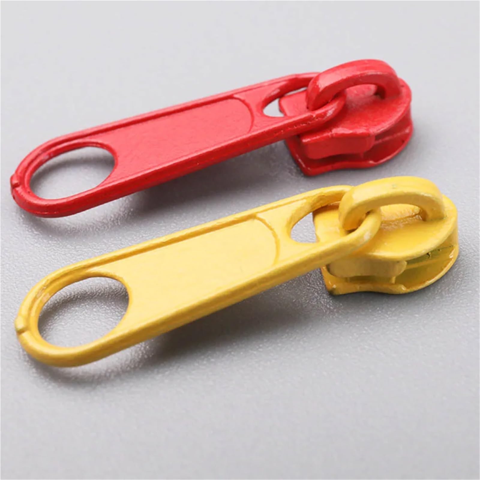 10–120 Stück Zinklegierung-Metallschieber for 3# Nylon-Spulenreißverschluss, DIY-Reißverschlusskopf for Nähen von Schneiderwerkzeugen für Jacken Nähen Mäntel(Color-23,120pcs)