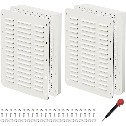 Shipping Container Vent - Shipping Container Air Vent Kit (2-Pack) with Cutting Template, Weatherproof Ventilation for Container Homes, Offices & Cargo Storage - High Airflow, Anti-Rust, Easy Install