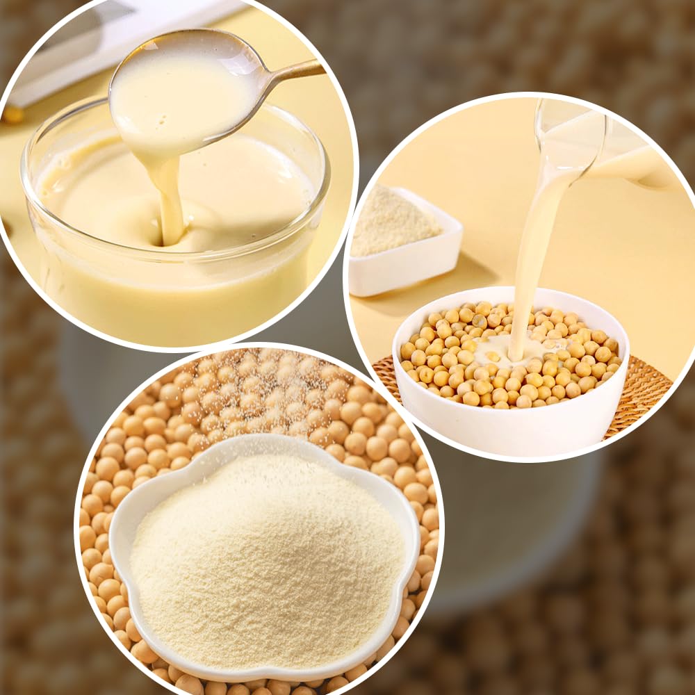 Soy Milk Amazon.com: SIJIYUNLI-Pure Soy Milk Powder 200g/7.05oz Zero