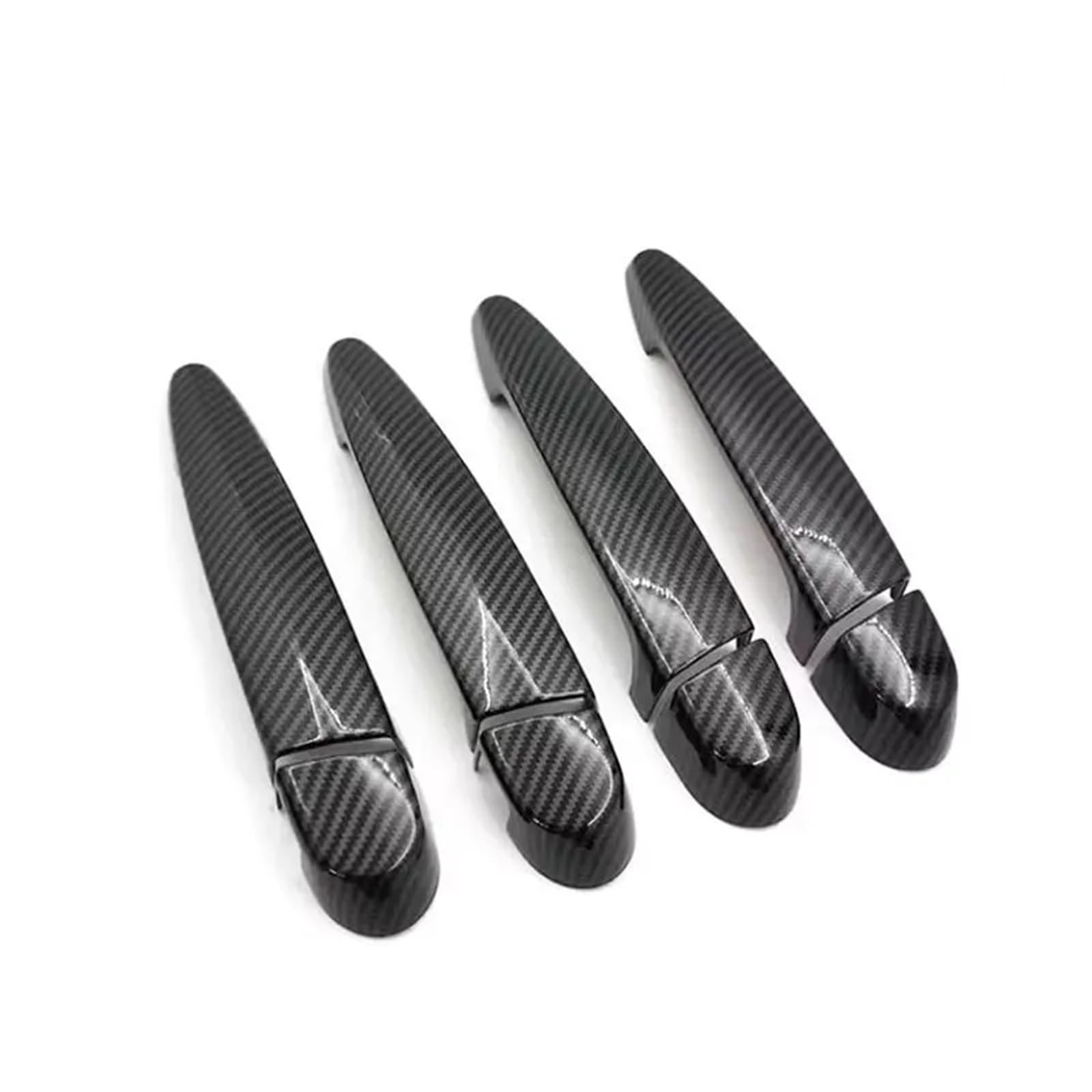 CFAYRLMS Door Pull Cover Compatible with BMW for 3 Series for E90 2005 2006 2007 2008 2009 2010 2011 2012 Car Exterior Door Handle Pull Cover Trim