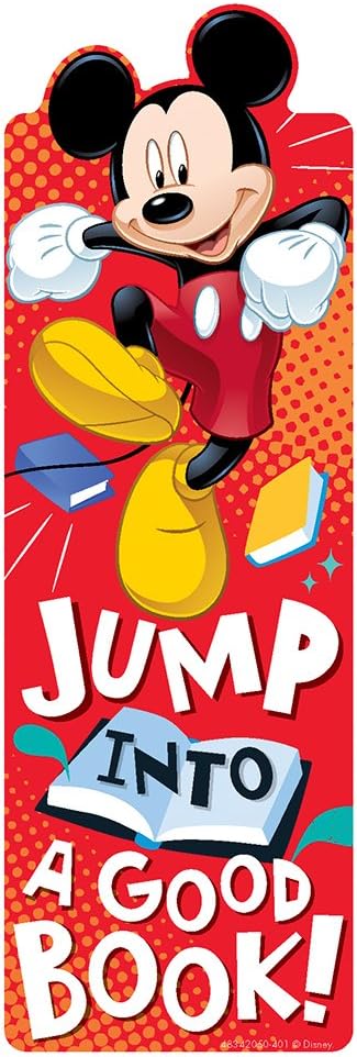 amazon com eureka mickey bookmarks office products