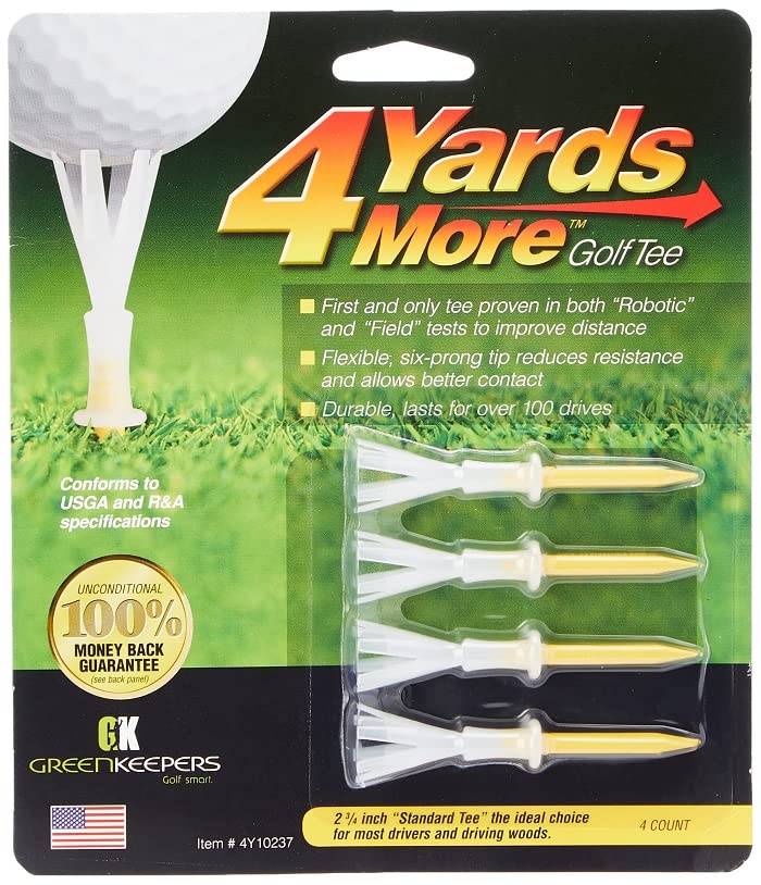 ProActive Sports 4 Yards More Golf Tee (Variety Pack)
