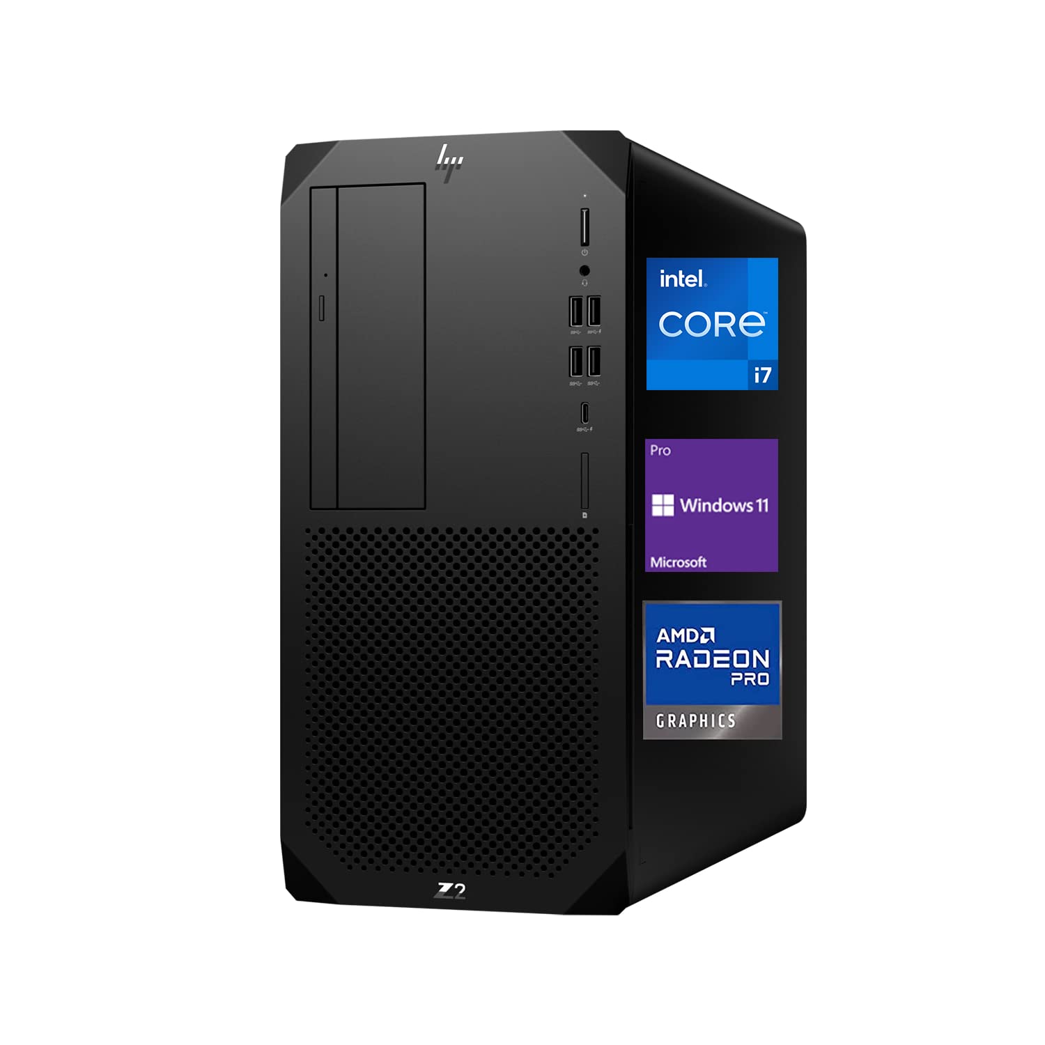 HP Z2 G9 Tower Workstation, processador Intel Core i7-12700, AMD
