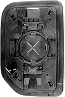 Vista 2 de Espejo convexo de paso derecho con placa trasera auténtica OE para 07-14 FJCruiser