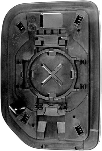 Miniatura 2 de Espejo convexo de paso derecho con placa trasera auténtica OE para 07-14 FJCruiser