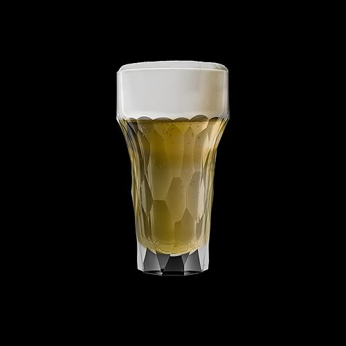 Miniatura 4 de La Rochere Chope - Juego de 4 vasos de cerveza de cristal transparente para cerveza, sofisticado juego de vasos de cerveza para entretenimiento y