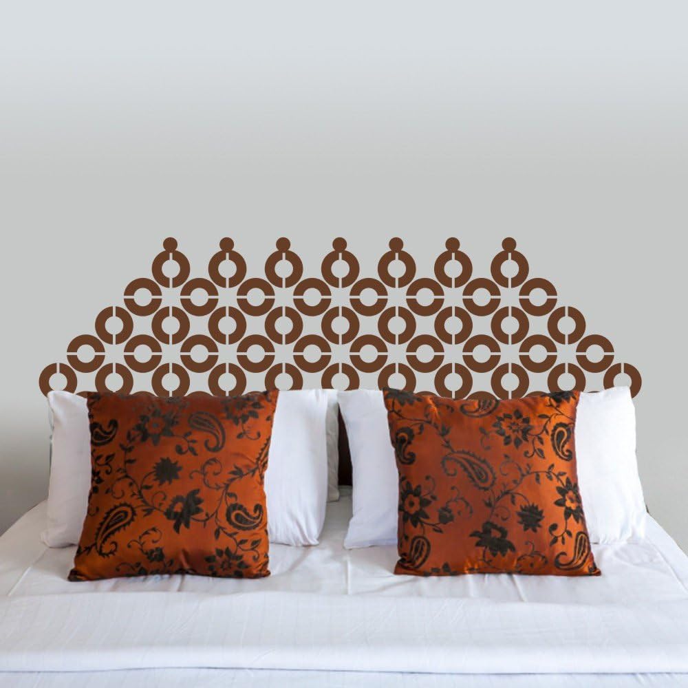 MairGwall Decor Links Headboard Wall Decal Bedroom Wall Sticker £¨NOT Real Headboard (Custom, Full)