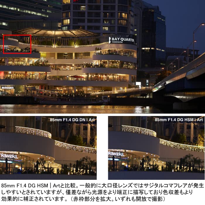 Amazon.co.jp: シグマ SIGMA 85mm F1.4 DG DN Art ソニーEマウント用