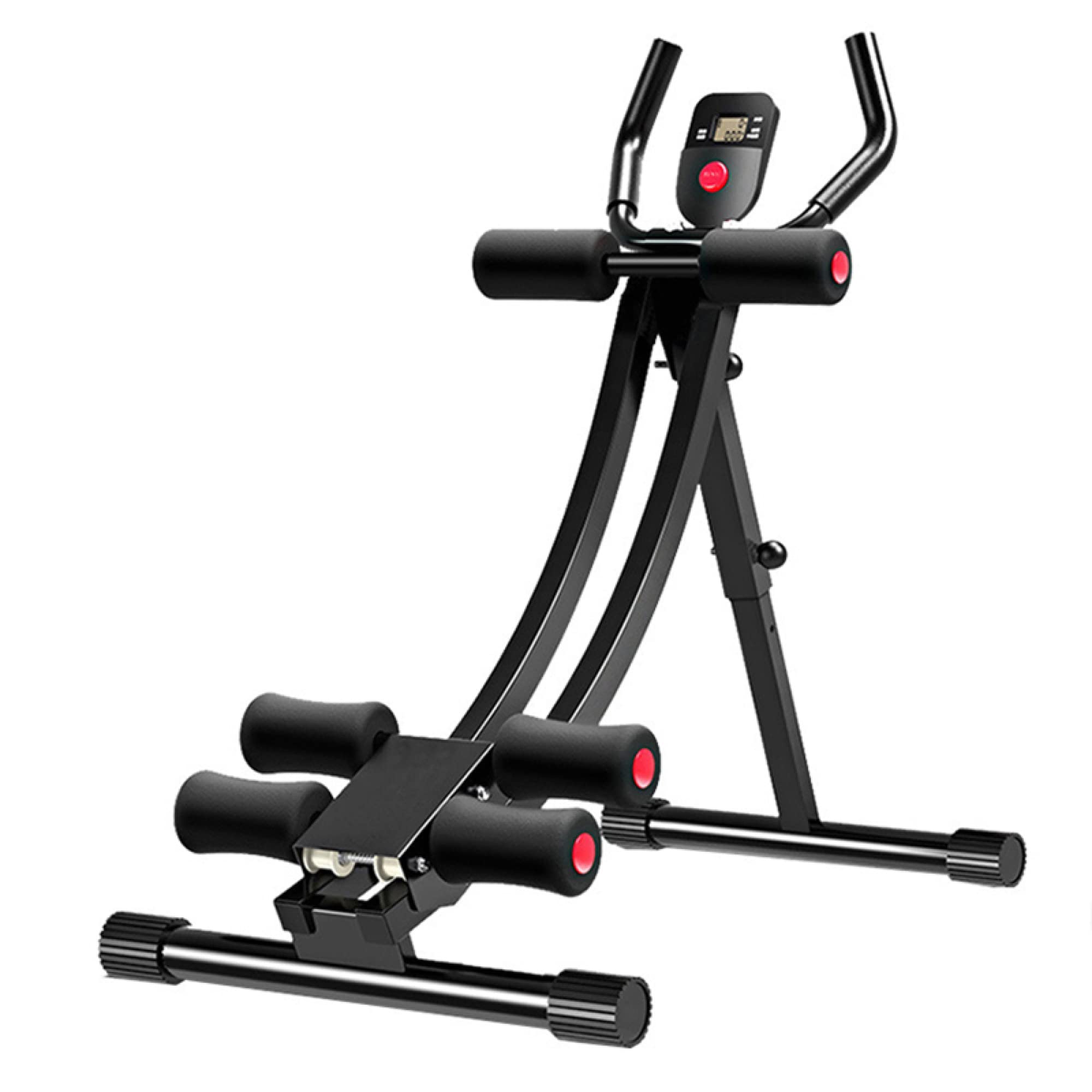 Entraîneur de taille ab abdominal coaster pliable et équipement musculation