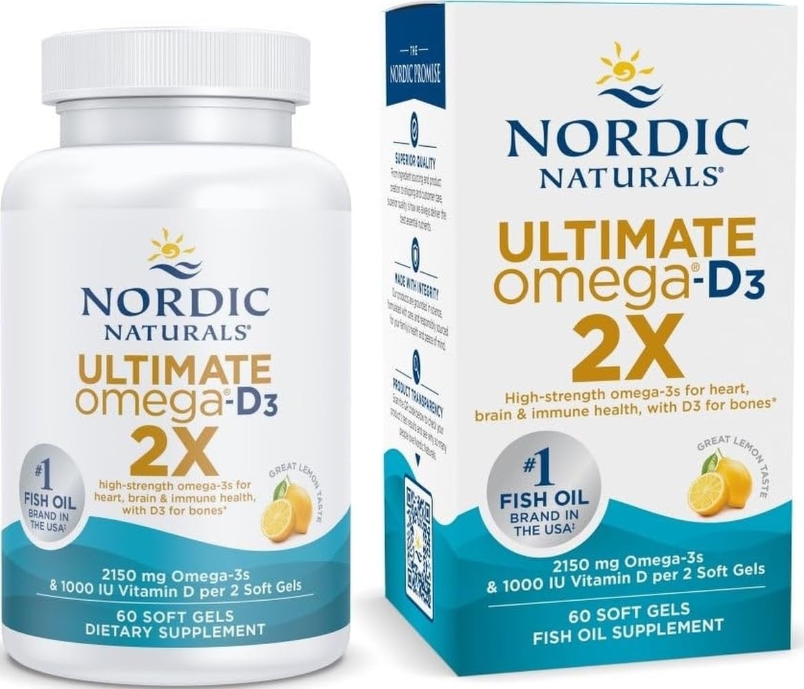 Nordic Naturals Ultimate Omega 2X softgels