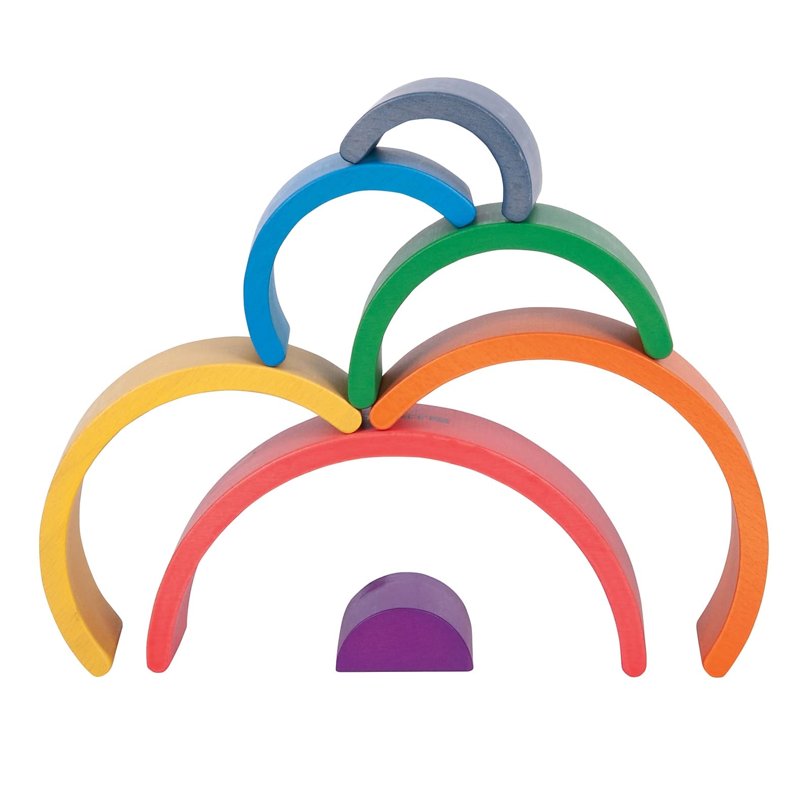 Amazon.com: TickiT Wooden Rainbow Architect Arches - Nesting