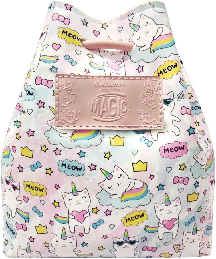 Bolsa Infantil Gatinho Unicórnio, Magicc MI-093