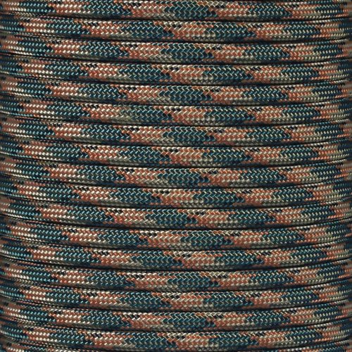 Paracorde 550 nylon rupture évitée grâce aux 7 brins de 50 pieds camouflage pour camping