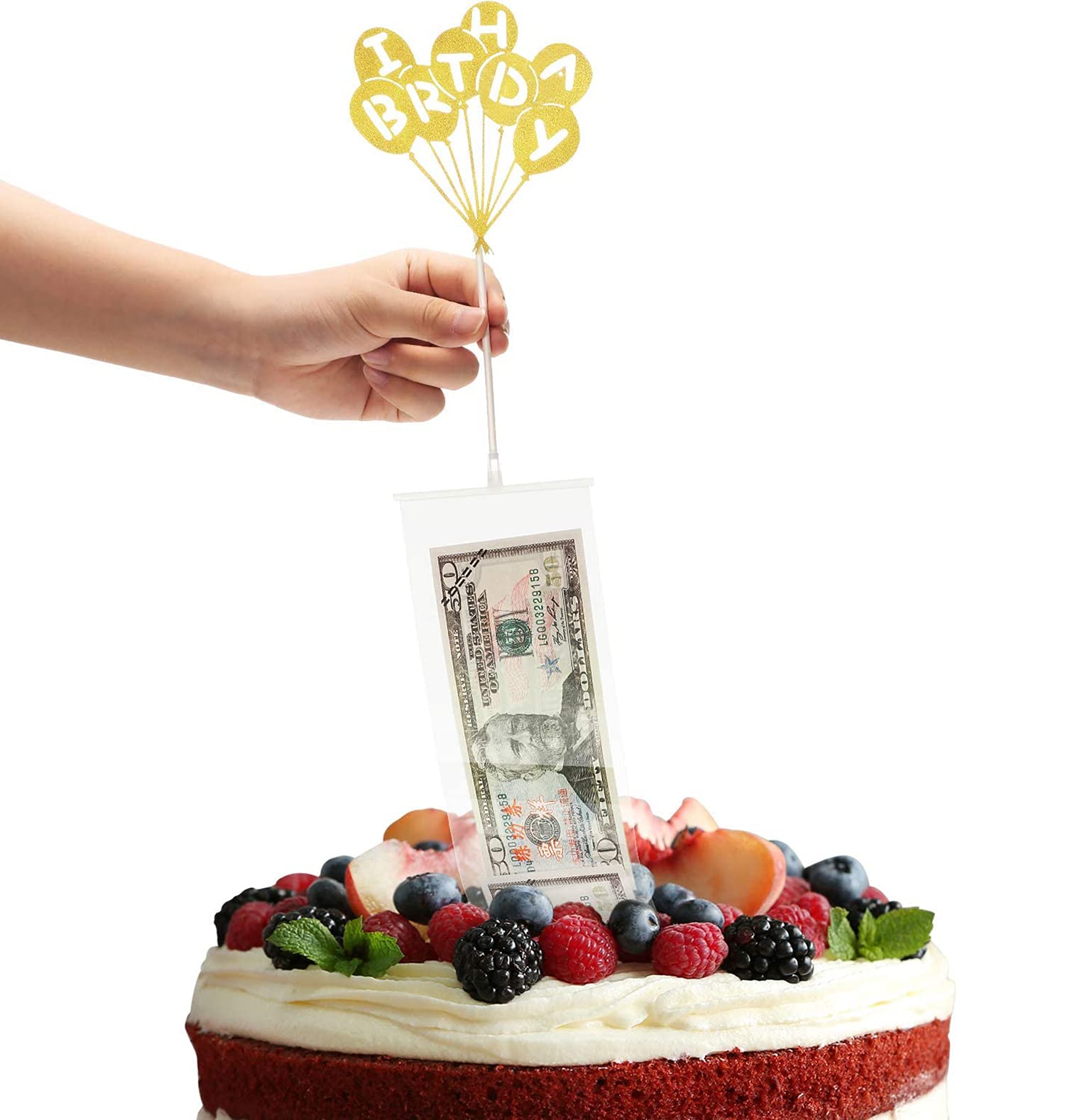 Buy Cake Money Box, DELFINO Money Pulling Cake Making Mold, Money Cake
