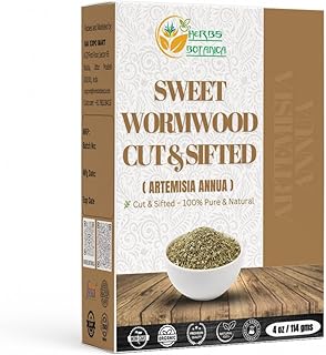 Herbs Botanica Sweet Wormwood Herb Tea Loose Leaf Artemisia Annua/Qinghao Sweet Annie Wormwood Loose Leaves Herbs Non GMO Dried 100% Guaranteed Authentic4 oz