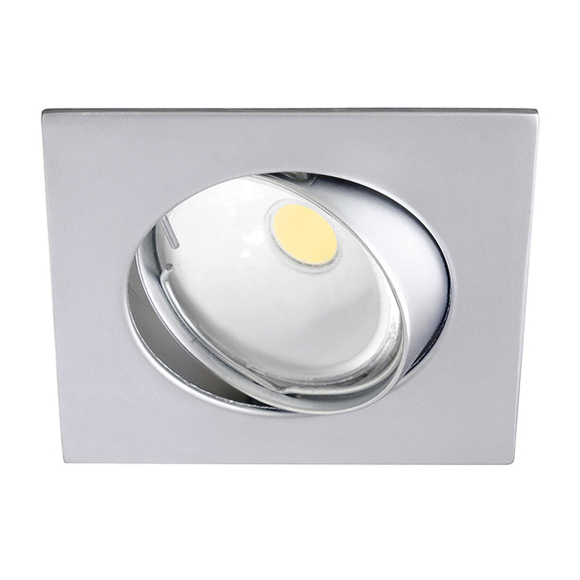 Wonderlamp W-E000035 Basic Basic - Spot Encastrable, 89 Mm, Couleur Aluminium Basculant