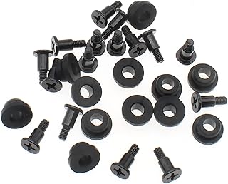 12 Pcs Hard Disk Drive Screws and Shock Absorption Rubber Washer Kit for 3.5 inch HDD PC Hard Disk Drive Mounting Accessories