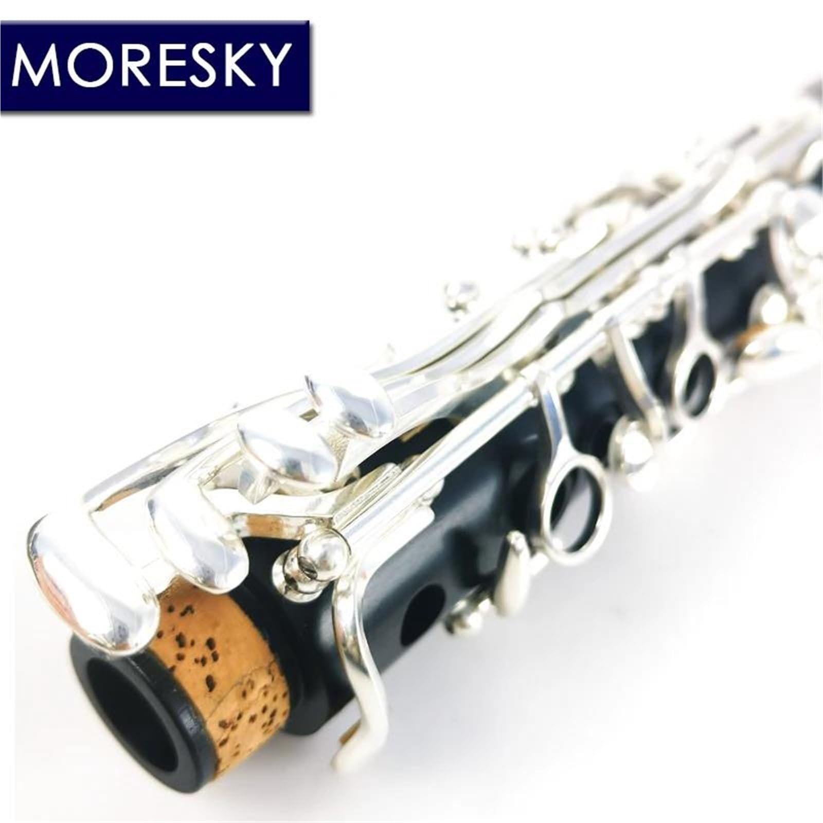 Amazon | 初心者クラリネット 楽器 MORESKY クラリネット Bb 黒檀銀